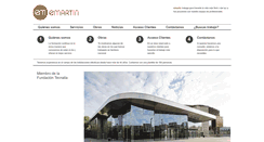Desktop Screenshot of emartin.es